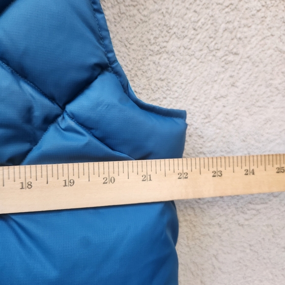 CABELA'S Women's Vest Large Blue Goose Down Warm Quilted Outdoor - Picture 8 of 14